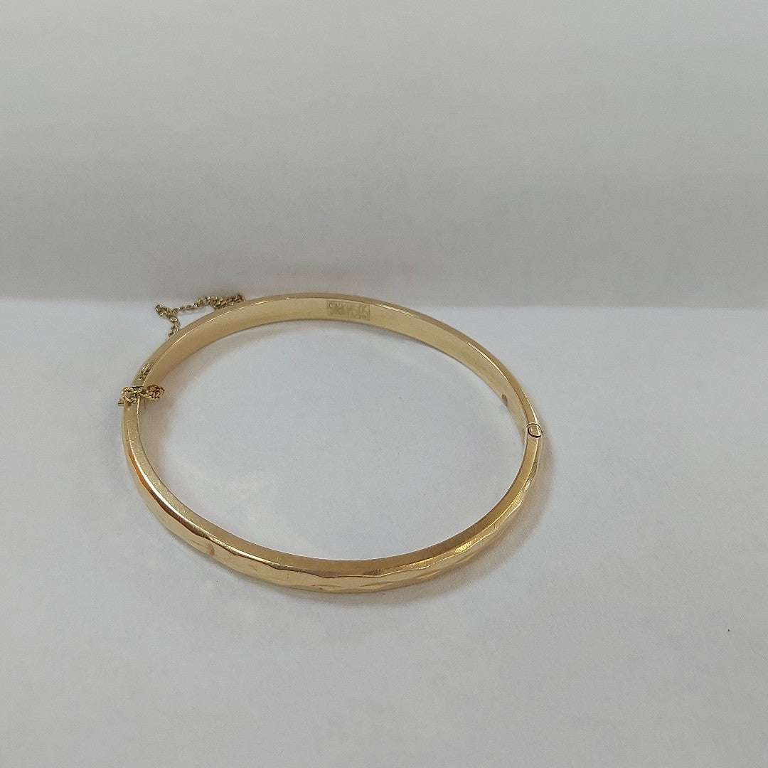 PULSERA RIGIDA ORO 18 K 9.9 GRMS (SEMINUEVO)