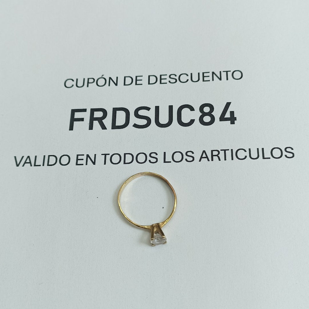 SOLITARIO ORO 8 K 1,20 GRMS (SEMINUEVO)