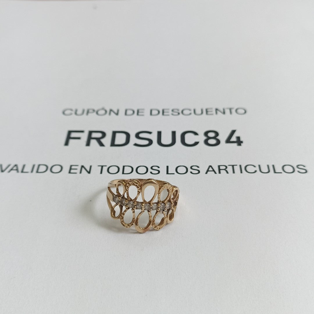 ANILLO ORO 10 K 2,20 GRMS (SEMINUEVO)