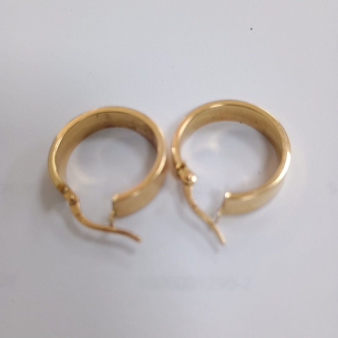 ARRACADAS PAR ORO 14 K 2,10 GRMS (SEMINUEVO)