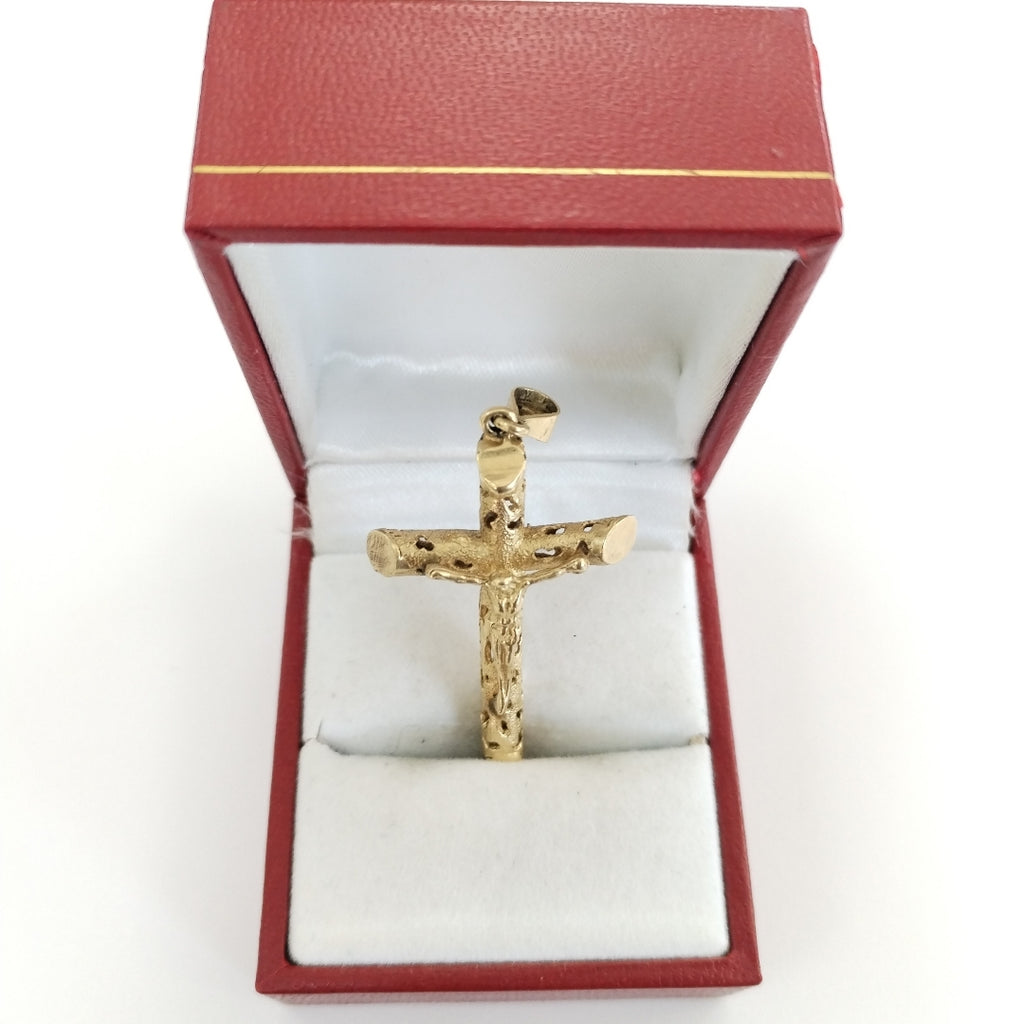 CRUCIFIJO ORO 10 K 4,60 GRMS (SEMINUEVO)