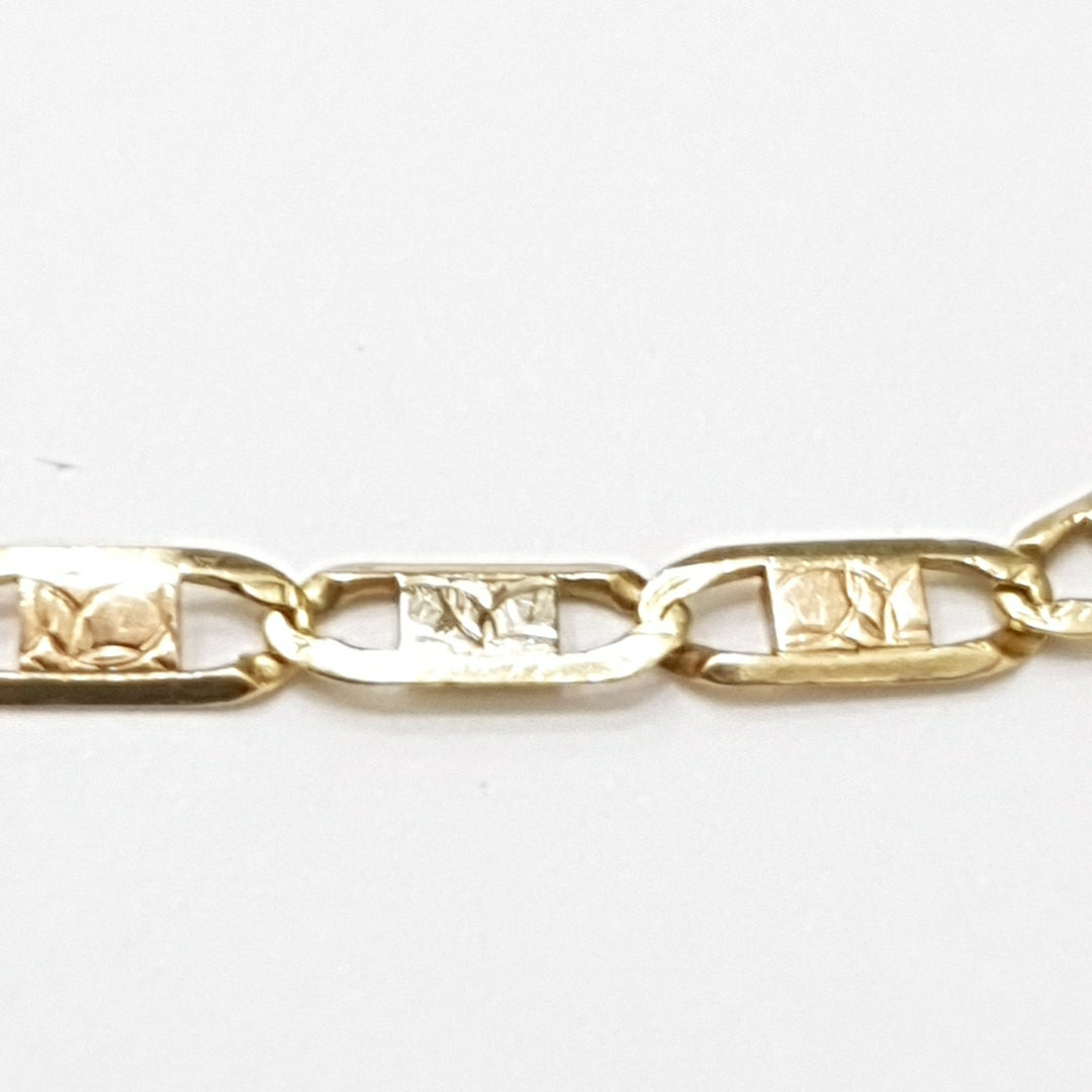 PULSERA ORO COMBINADO 8 K 3,50 GRMS (SEMINUEVO)