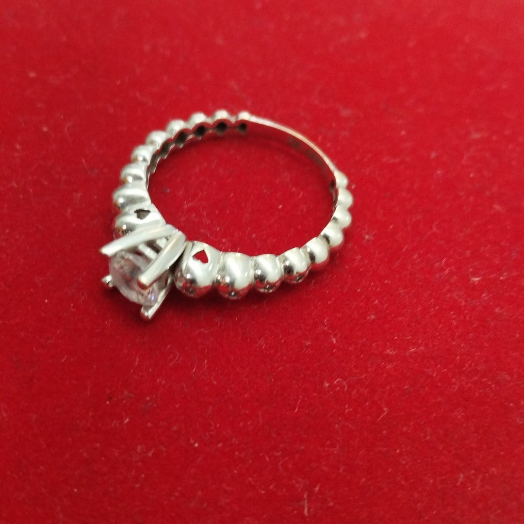 ANILLITO ORO, ORO BLANCO 14 K 3.1 GRMS (SEMINUEVO)