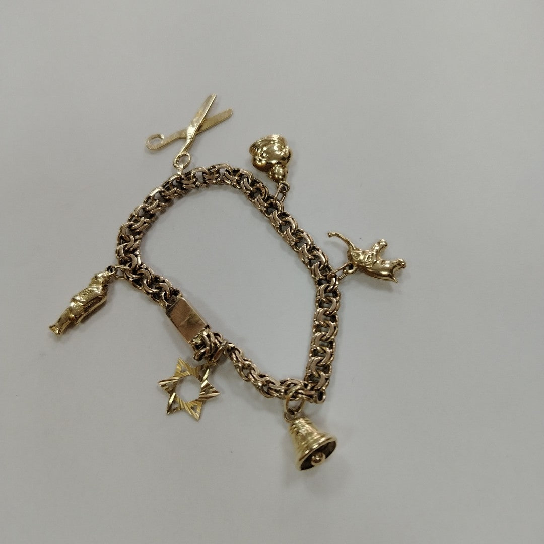 PULSERA ORO 14 K 13,90 GRMS (SEMINUEVO)
