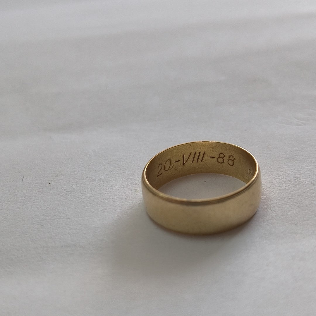 ARGOLLA ORO 14 K 2.6 GRMS (SEMINUEVO)