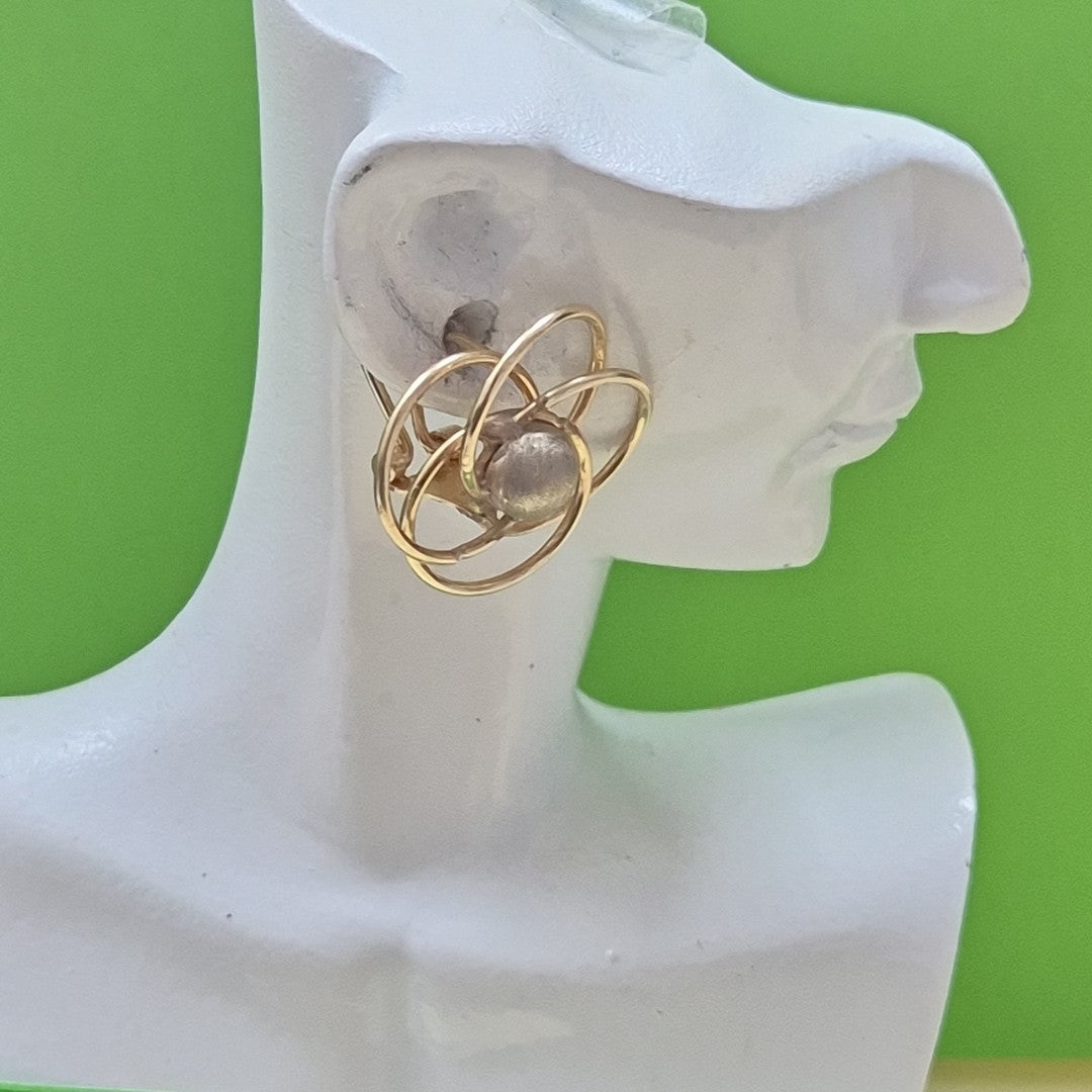 ARETES PAR ORO 10 K 4.1 GRMS (SEMINUEVO)