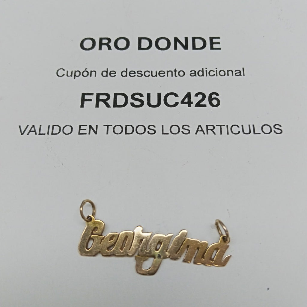 DIJE ORO 8 K 1.8 GRMS (SEMINUEVO)