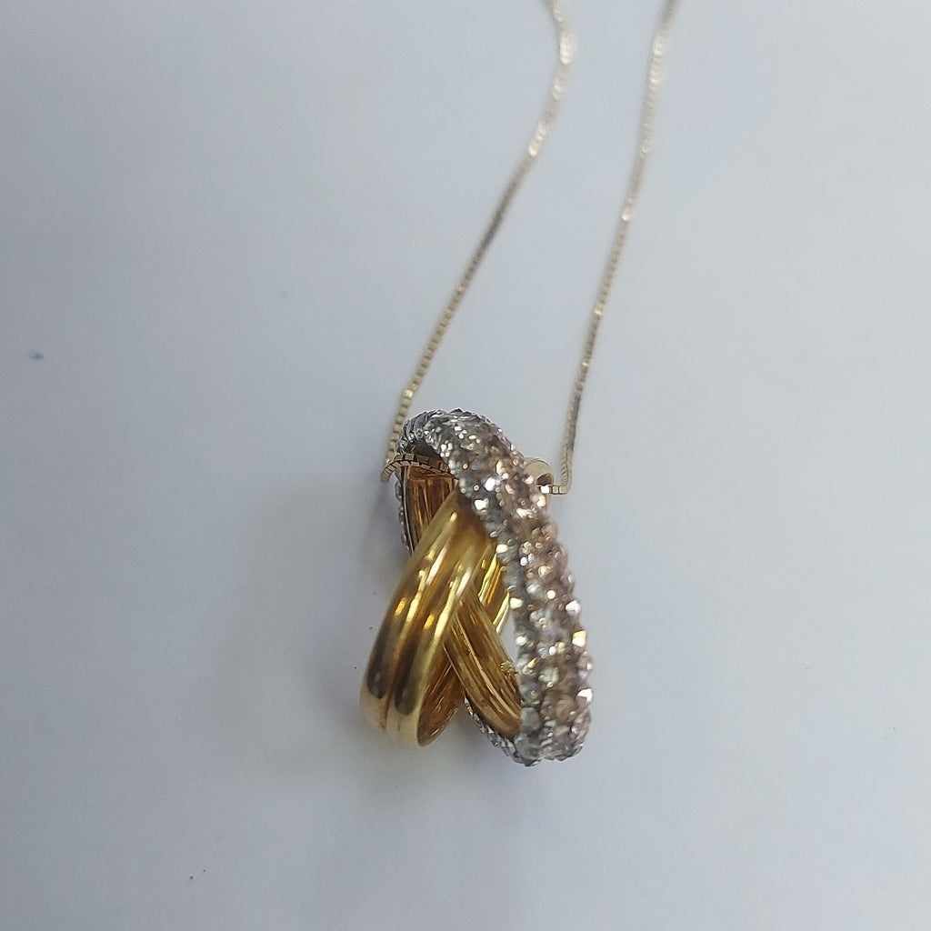 GARGANTILLA ORO 14 K 2.1 GRMS (SEMINUEVO)