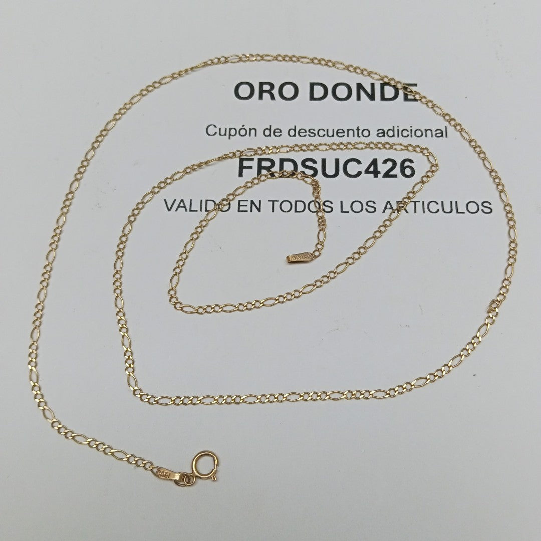 CADENA ORO 10 K 2.5 GRMS (SEMINUEVO)