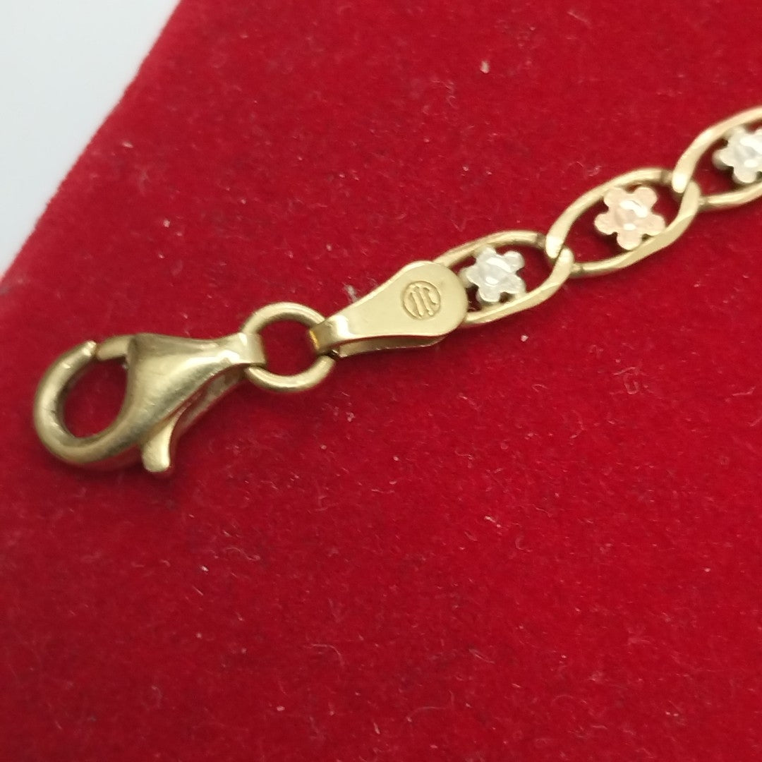 ESCLAVA ORO, ORO COMBINADO 14 K 3.6 GRMS (SEMINUEVO)
