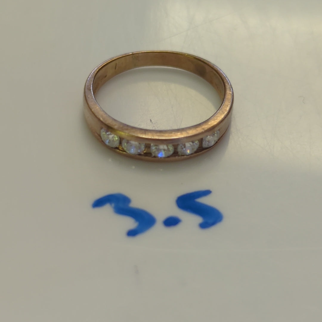ANILLO ORO 8 K 1,50 GRMS (SEMINUEVO)