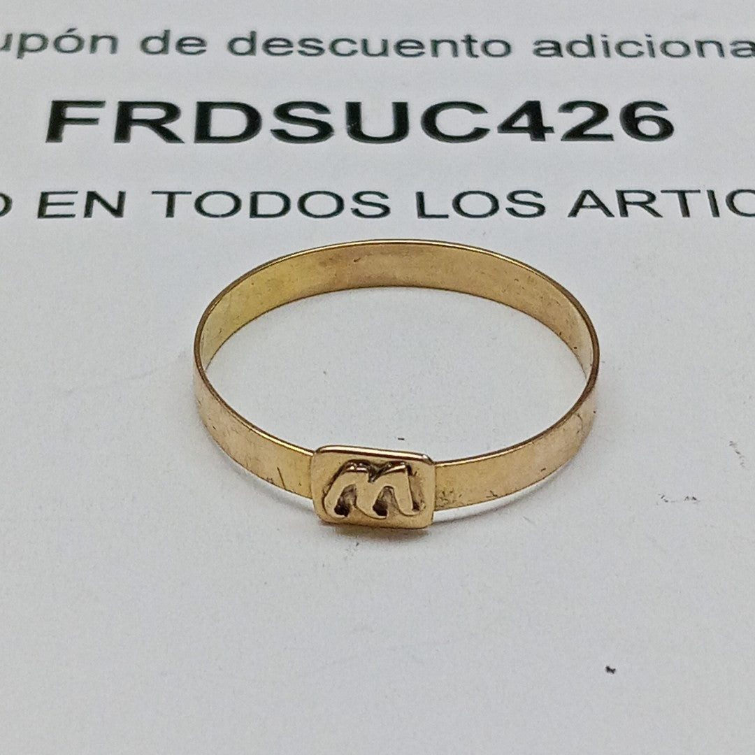 ANILLO ORO 10 K 1.4 GRMS (SEMINUEVO)