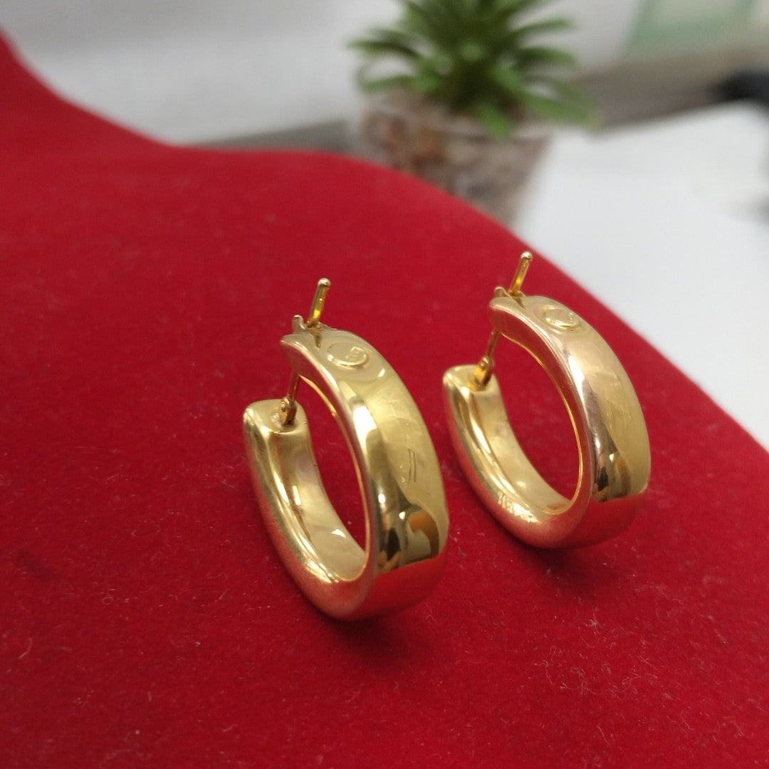 ARRACADAS PAR ORO 14 K 5.2 GRMS (SEMINUEVO)