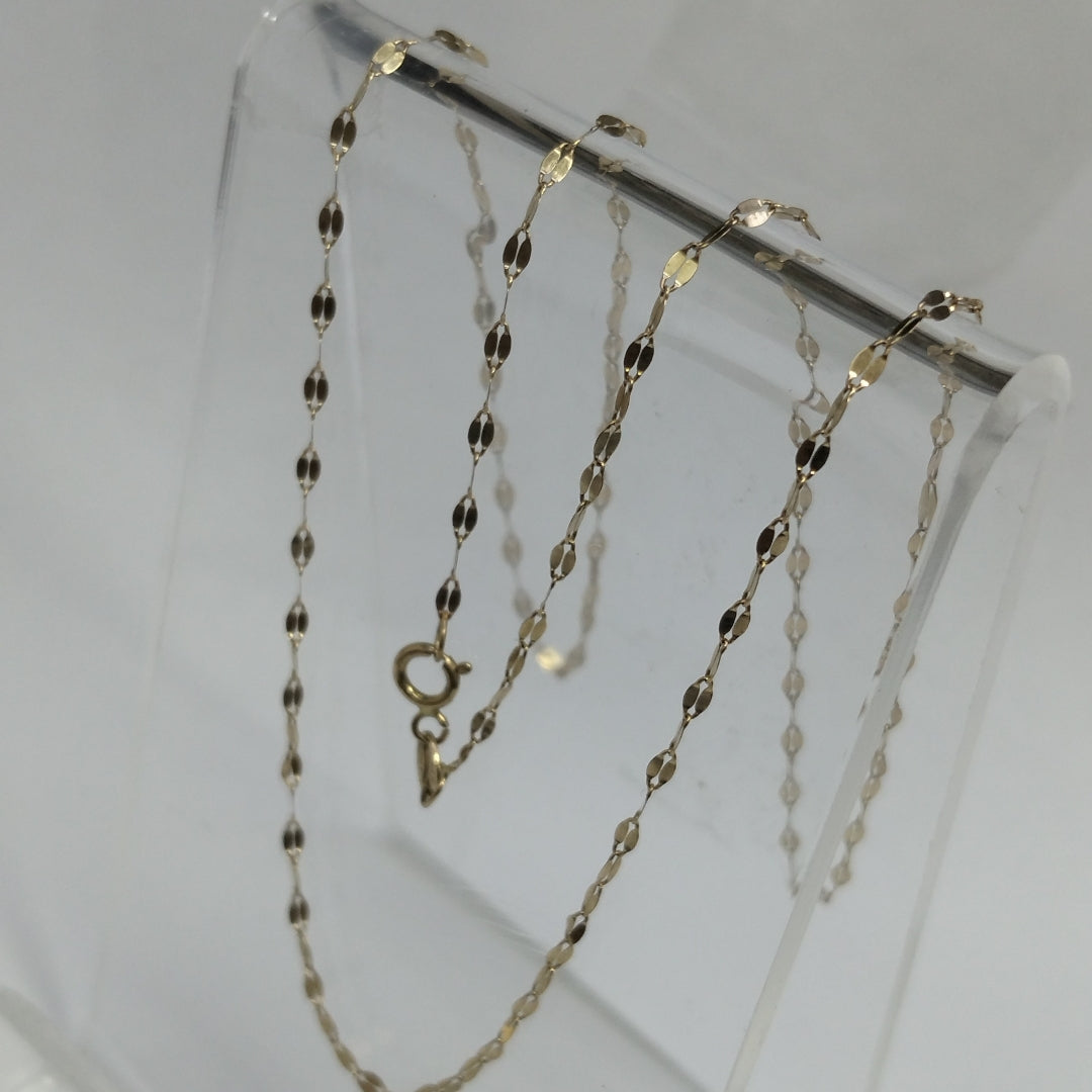 CADENA ORO 10 K 0.9 GRMS (SEMINUEVO)