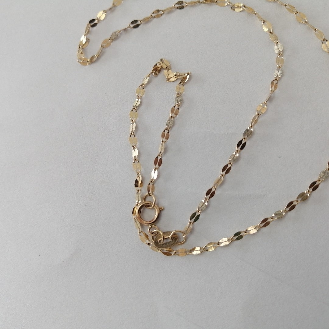 CADENA ORO 10 K 0.9 GRMS (SEMINUEVO)