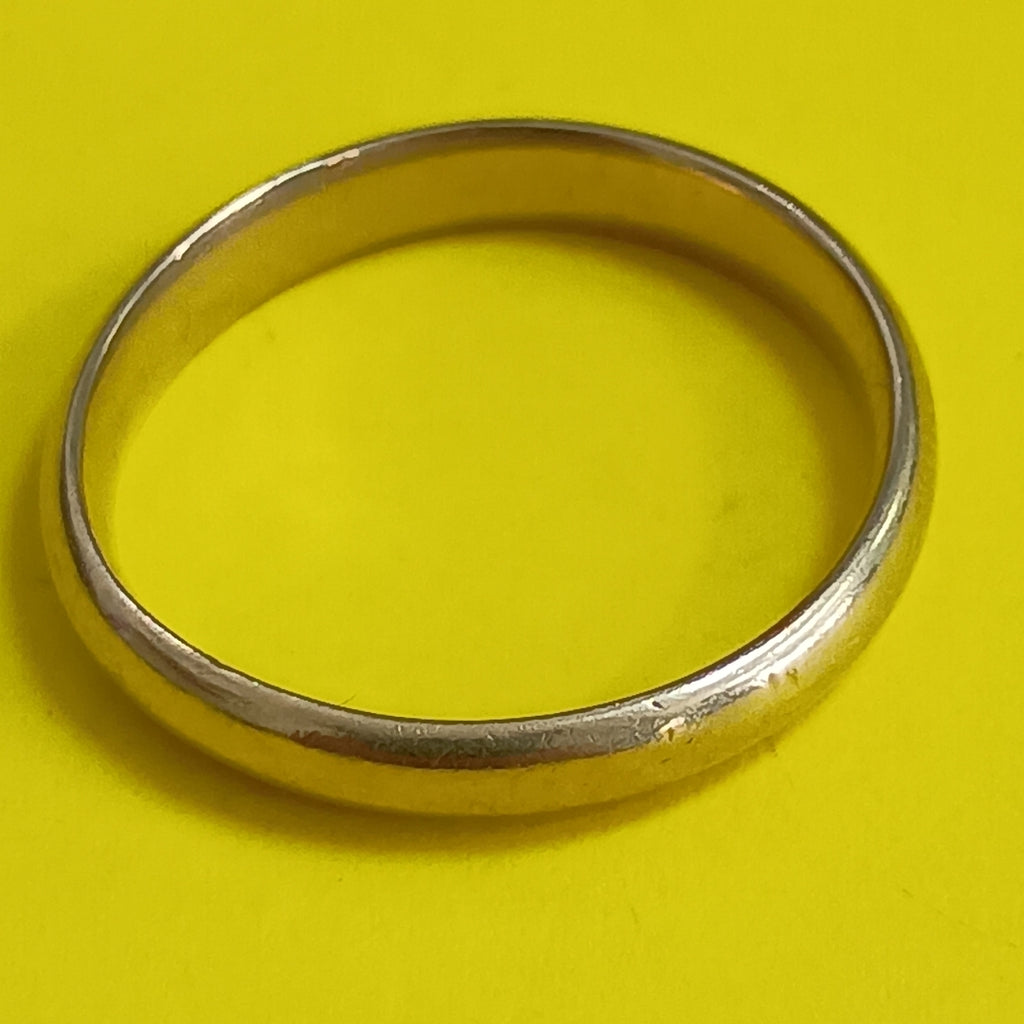 ARGOLLA ORO, ORO BLANCO 10 K 4.1 GRMS (SEMINUEVO)