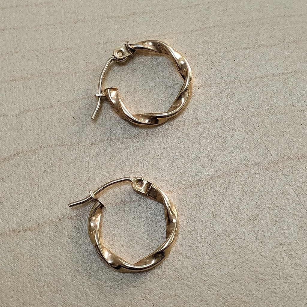 ARRACADAS PAR ORO 10 K 0,80 GRMS (SEMINUEVO)