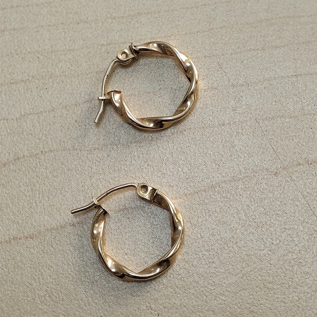 ARRACADAS PAR ORO 10 K 0,80 GRMS (SEMINUEVO)