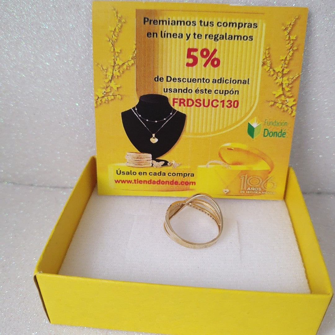ANILLOS DAMA ORO 14K 1.9 (NUEVO)