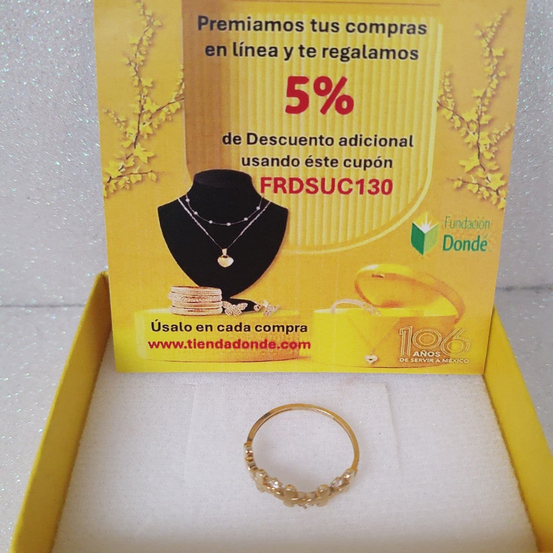 ANILLOS DAMA ORO 14K 1.4 (NUEVO)