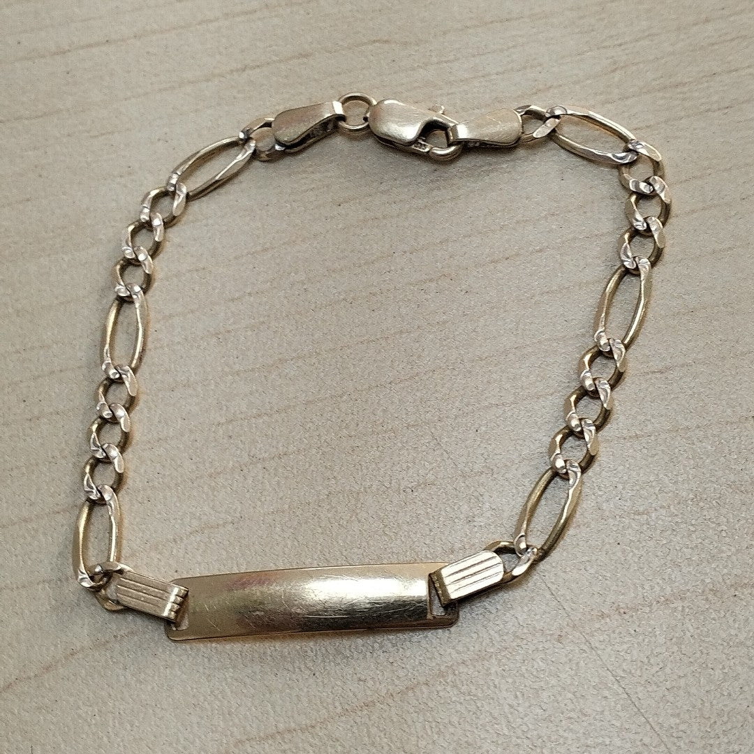 ESCLAVA ORO, RODIADO 14 K 3.8 GRMS (SEMINUEVO)