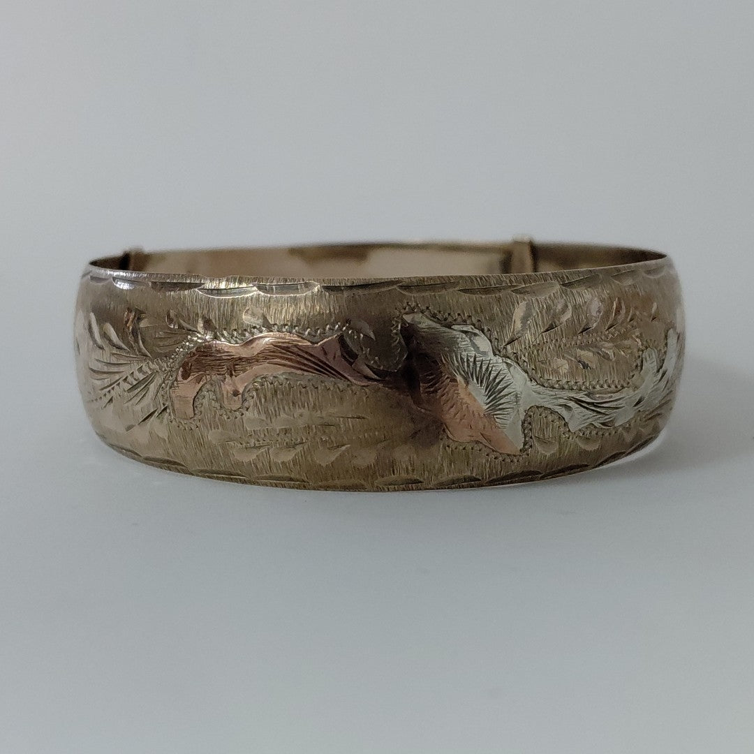 PULSERA RIGIDA ORO 8 K 11.5 GRMS (SEMINUEVO)