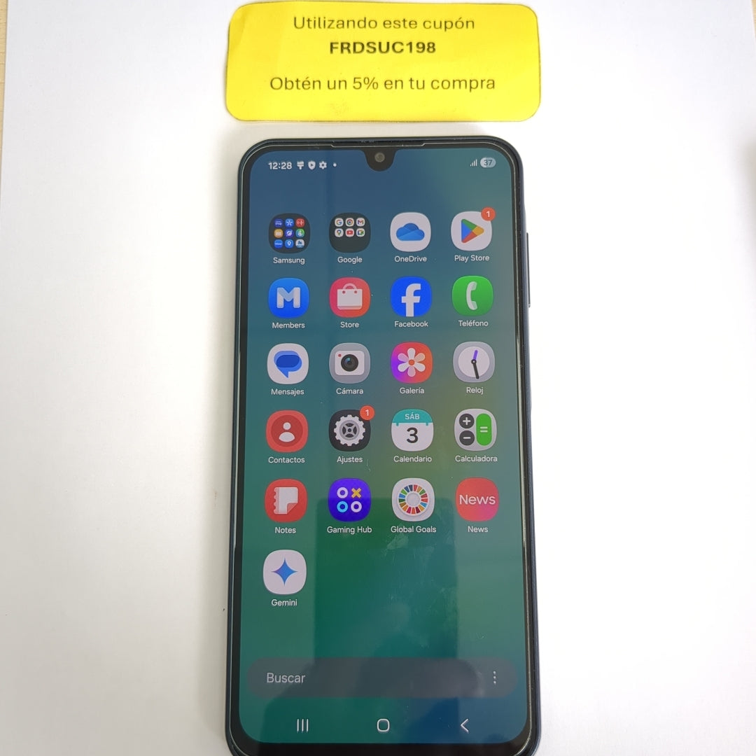 CELULAR SAMSUNG GALAXY A16 5G SM-A166M (2024) 128 GB 6 GB RAM (SEMINUEVO)