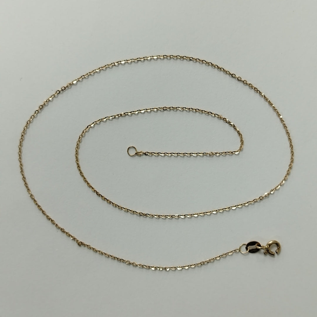 CADENA ORO 14 K 1.1 GRMS (SEMINUEVO)