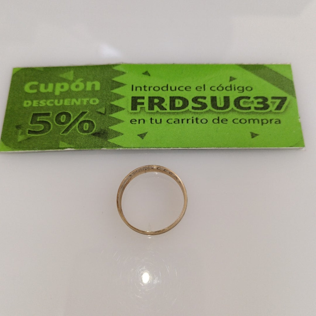 ARGOLLA ORO 10 K 1.5 GRMS (SEMINUEVO)