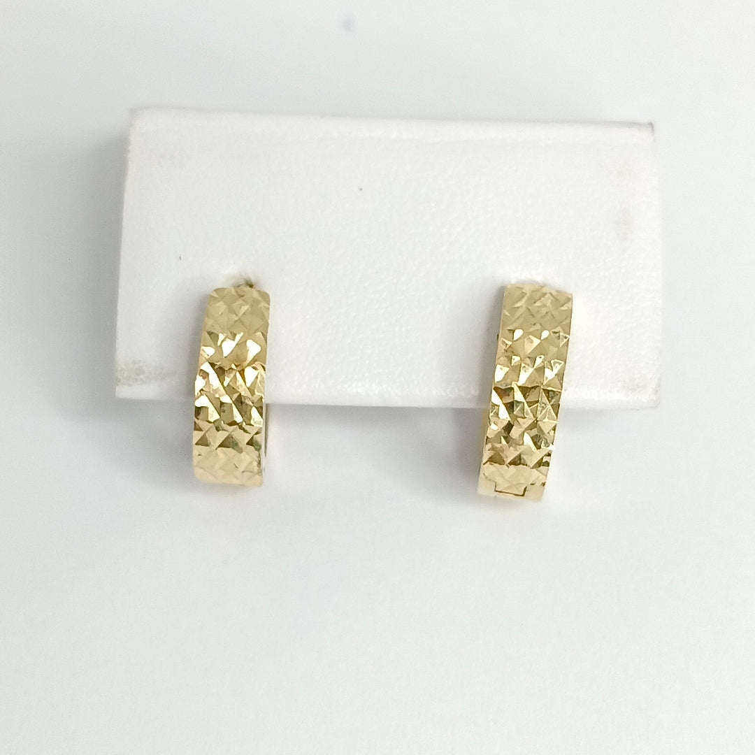 ARRACADAS PAR ORO 14 K 2,40 GRMS (SEMINUEVO)