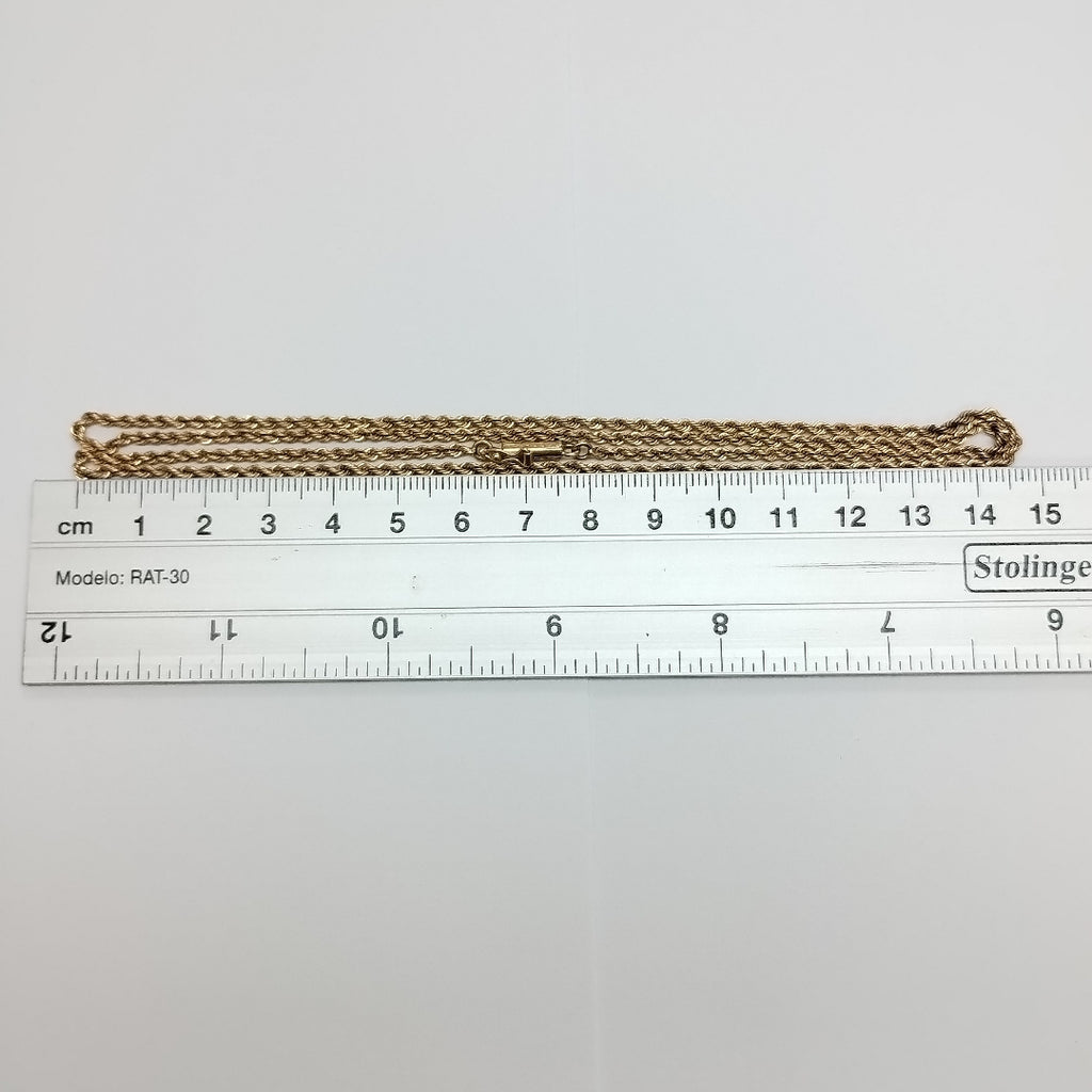 CADENA ORO 10 K 9.6 GRMS (SEMINUEVO)