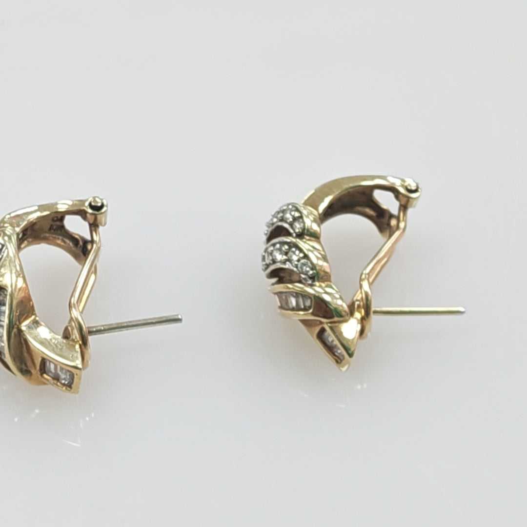 ARETES PAR ORO 10 K 6,30 GRMS (SEMINUEVO)