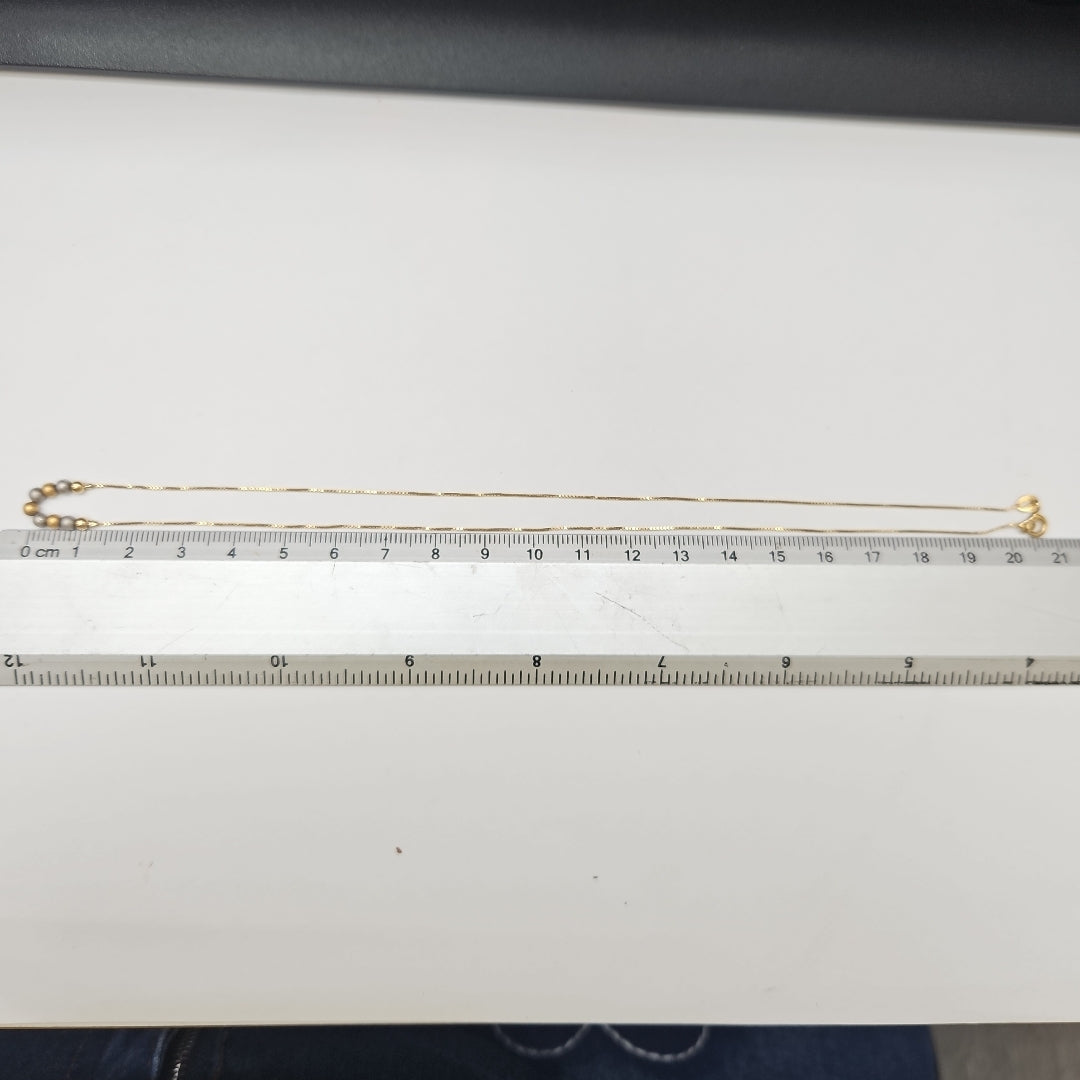 GARGANTILLA ORO 14 K 1.9 GRMS (SEMINUEVO)