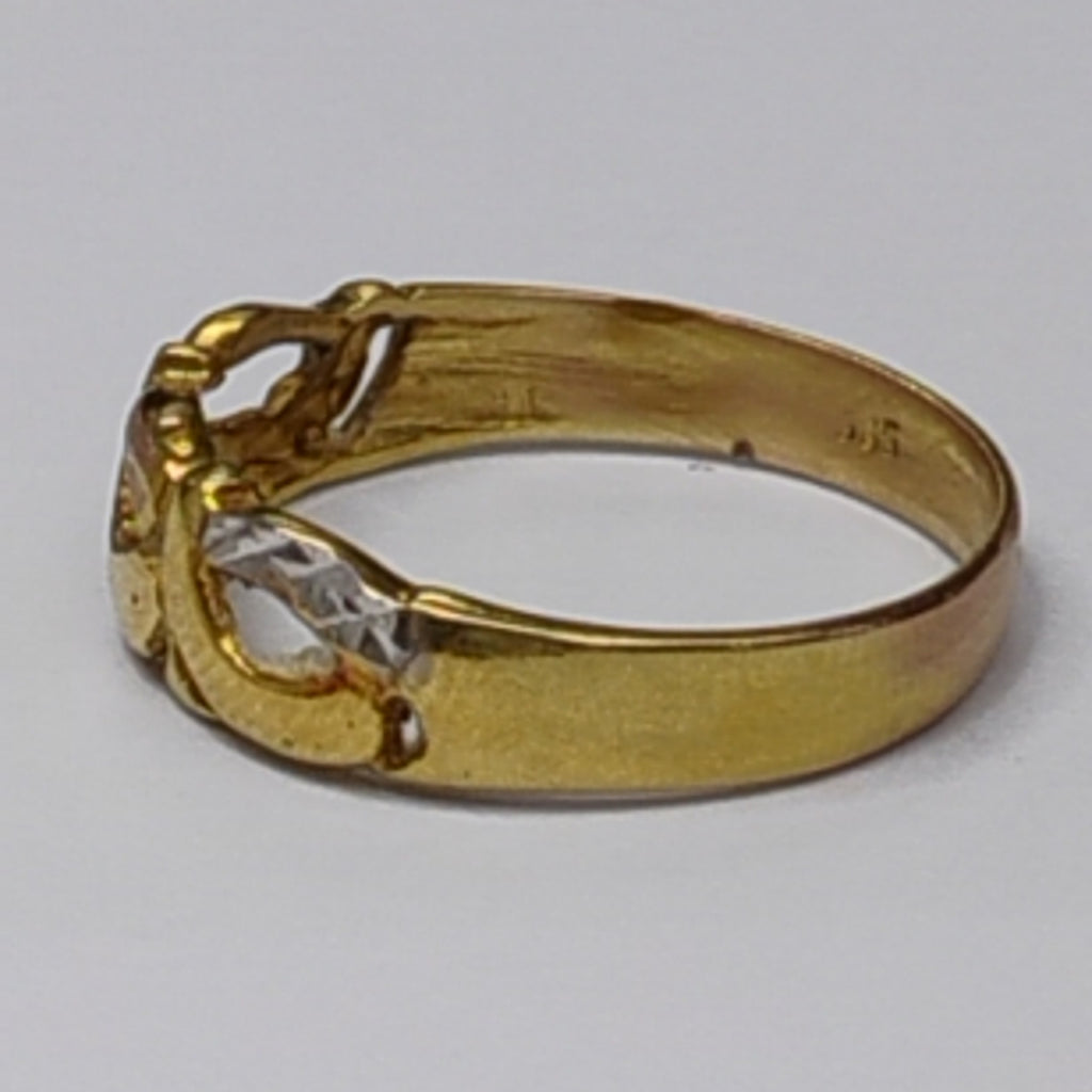 ANILLITO ORO,RODIADO 14 K 2,00 GRMS (SEMINUEVO)