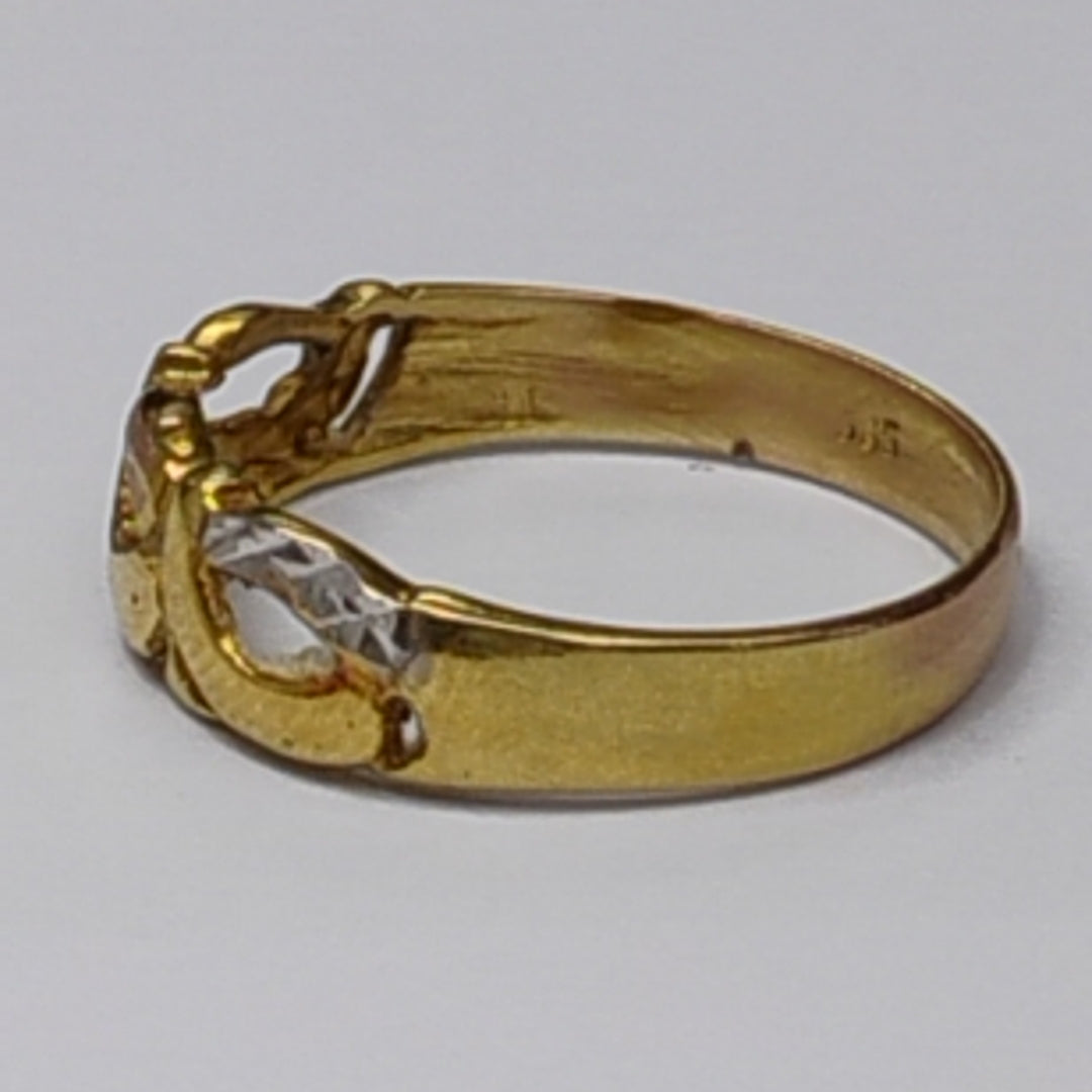 ANILLITO ORO,RODIADO 14 K 2,00 GRMS (SEMINUEVO)