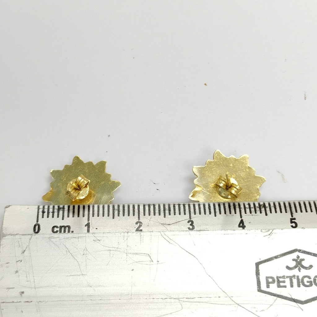 BROQUELES PAR ORO 14 K 1,80 GRMS (SEMINUEVO)