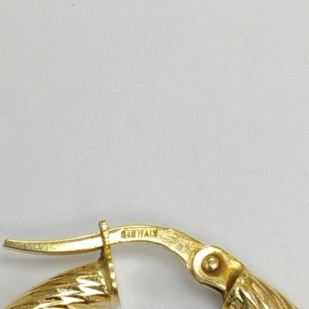 ARRACADAS PAR ORO 14 K 2 GRMS (SEMINUEVO)
