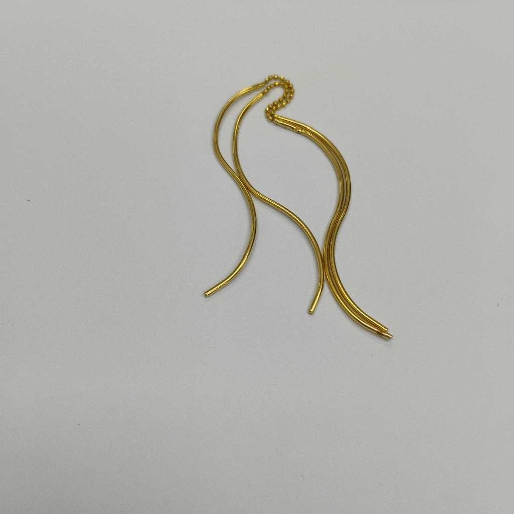 VIOLADORES PAR ORO 14 K 2,10 GRMS (SEMINUEVO)