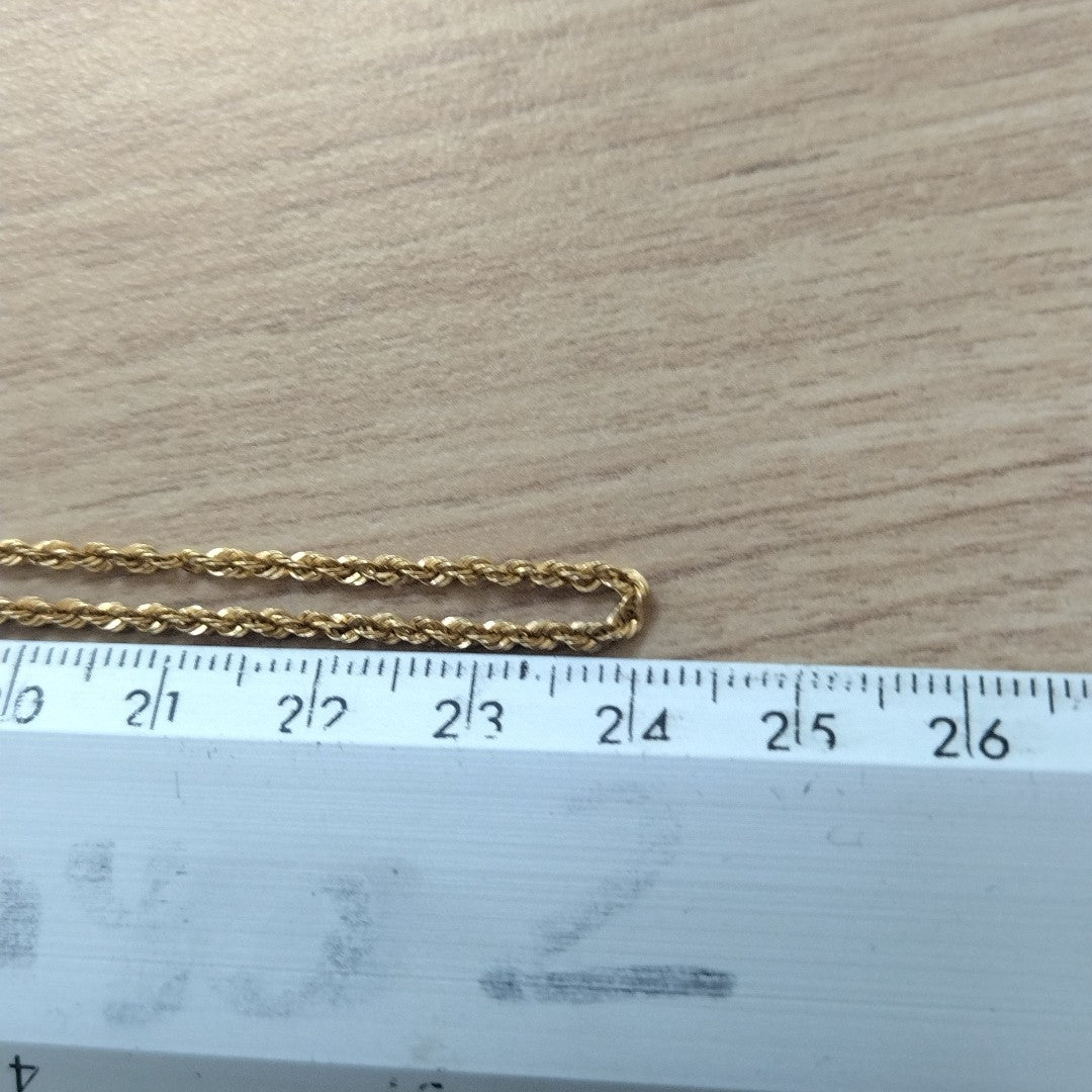 CADENA ORO 14 K 2,10 GRMS (SEMINUEVO)