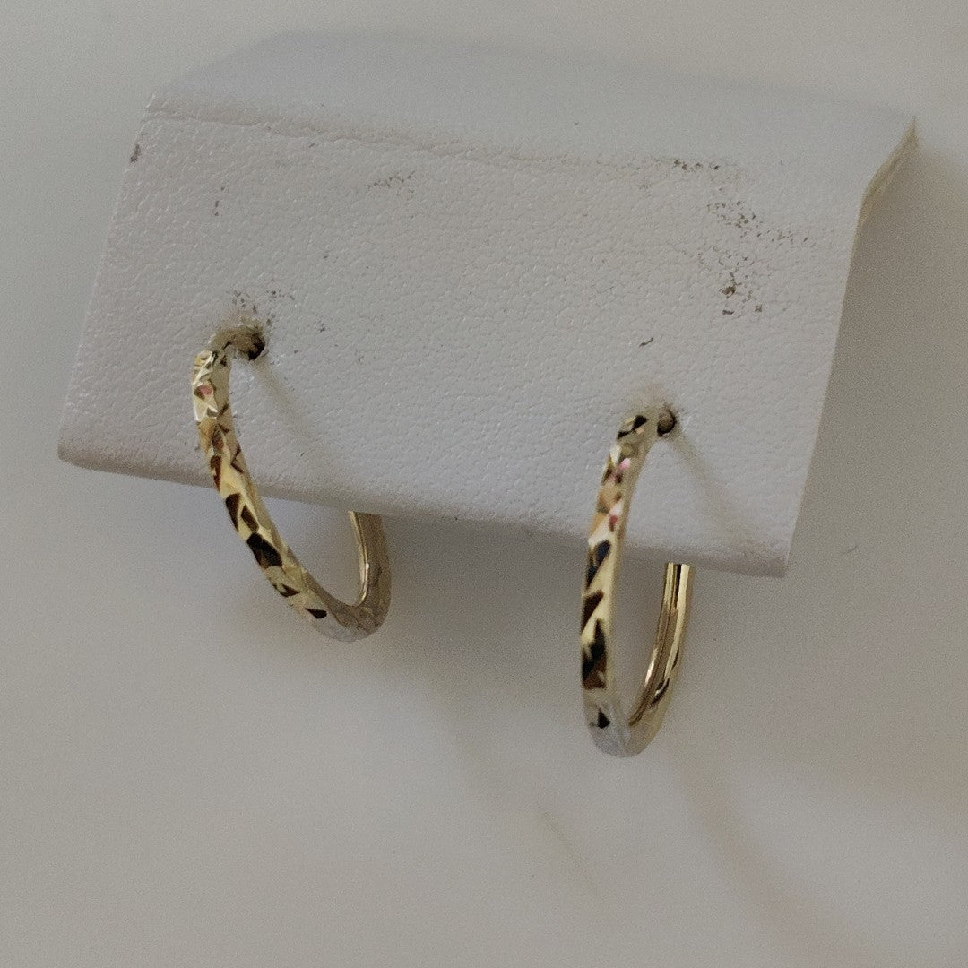 ARRACADAS PAR ORO 14 K 0.8 GRMS (SEMINUEVO)