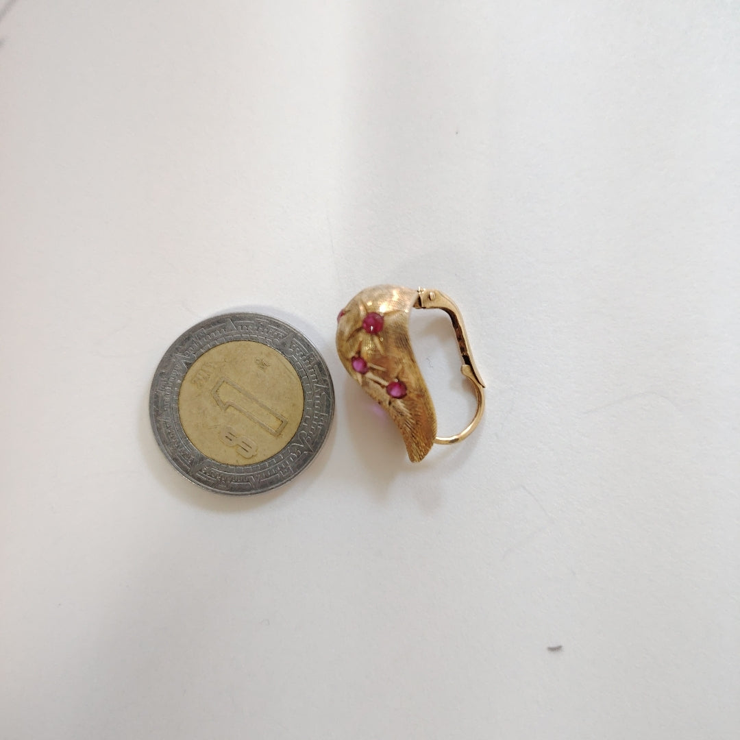 ARETES PAR ORO 14 K 5.8 GRMS (SEMINUEVO)