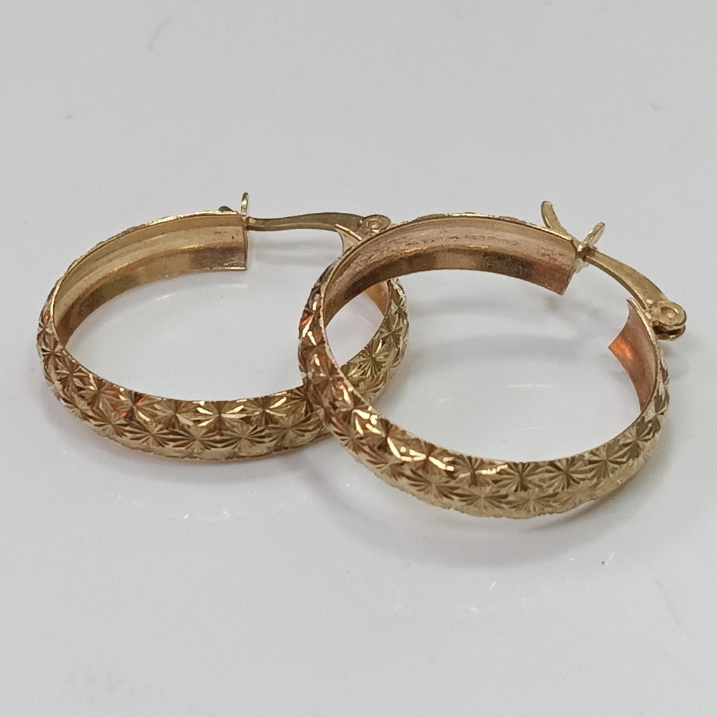 ARRACADAS PAR ORO 10 K 3,50 GRMS (SEMINUEVO)