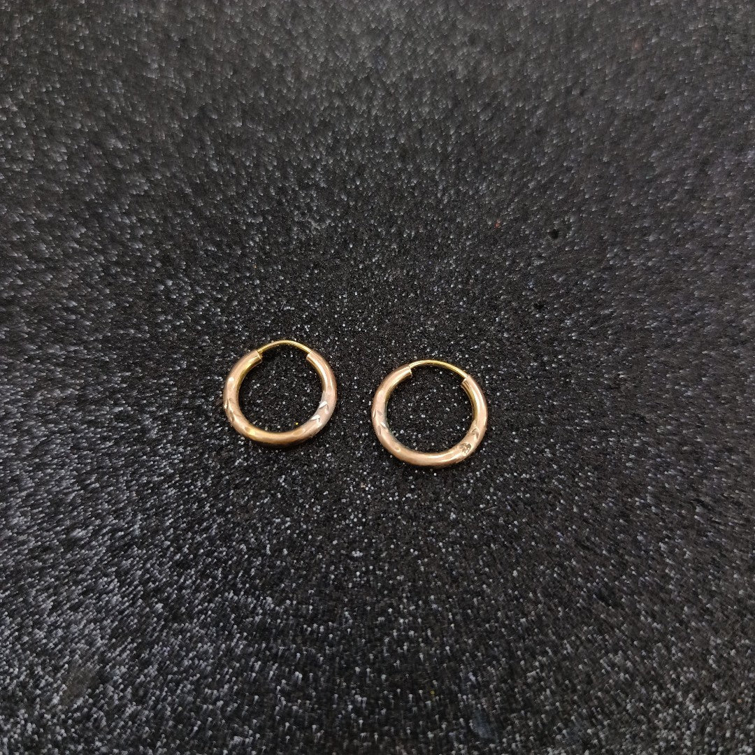 ARRACADAS PAR ORO 10 K 0.8 GRMS (SEMINUEVO)