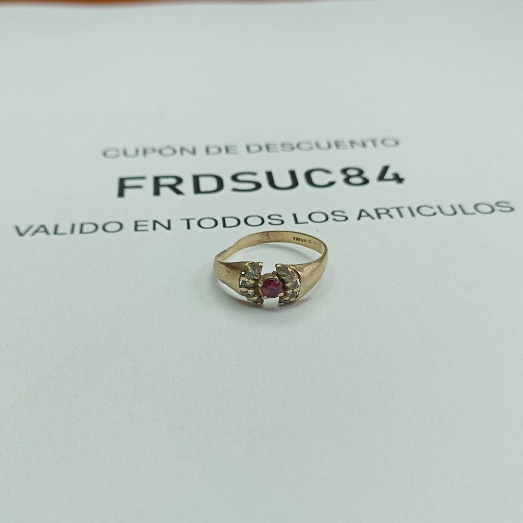 ANILLO ORO 10 K 1,70 GRMS (SEMINUEVO)