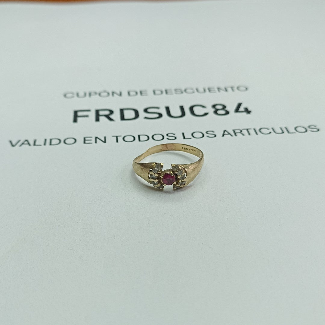 ANILLO ORO 10 K 1,70 GRMS (SEMINUEVO)