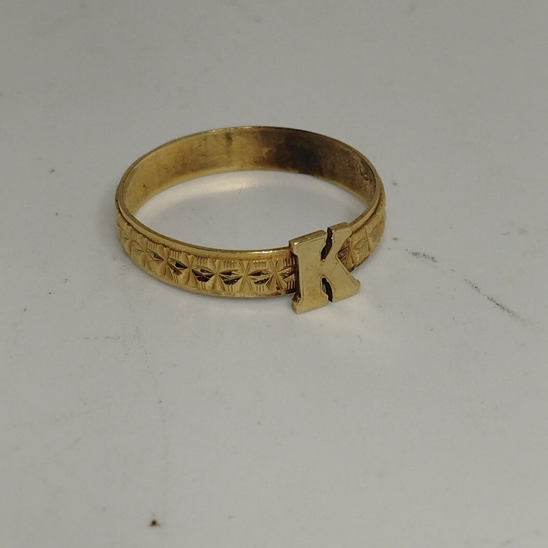 ANILLO ORO 10 K 1,60 GRMS (SEMINUEVO)