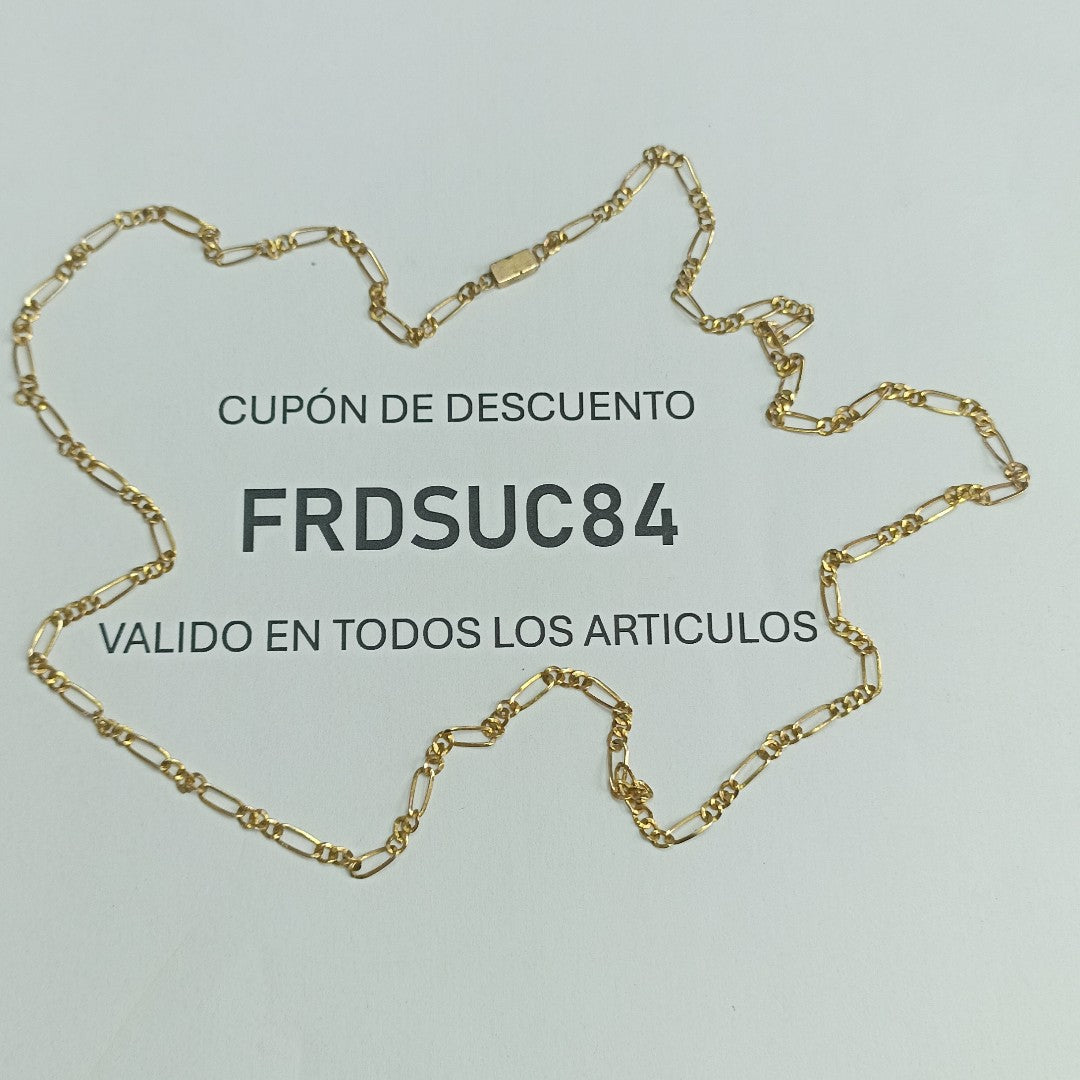 CADENA ORO 8 K 4,00 GRMS (SEMINUEVO)