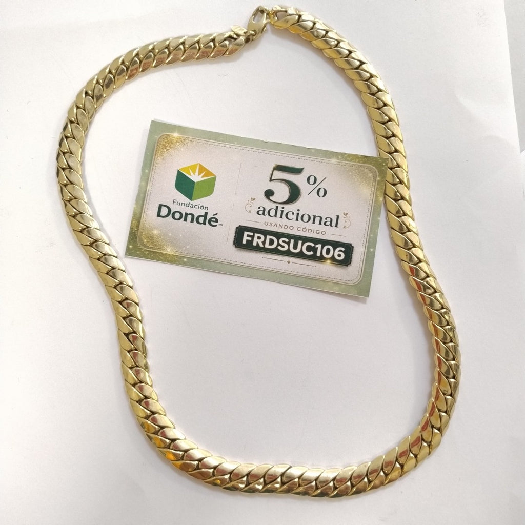 CADENA ORO 14 K 25.6 GRMS (SEMINUEVO)