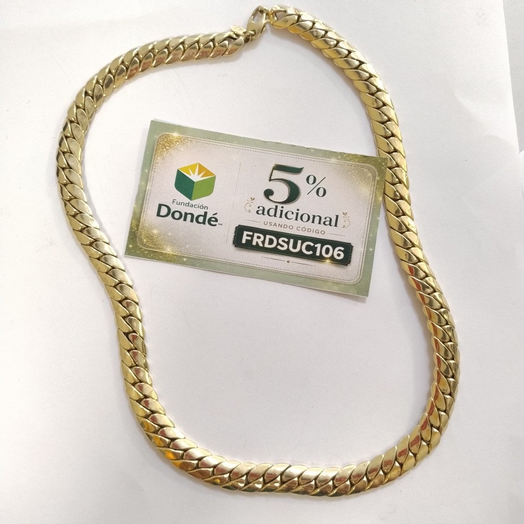 CADENA ORO 14 K 25.6 GRMS (SEMINUEVO)