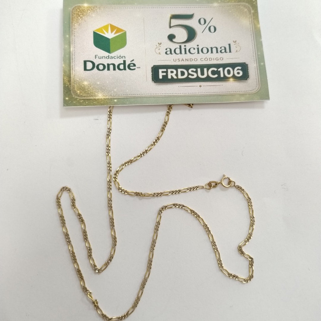 CADENA ORO 10 K 3,40 GRMS (SEMINUEVO)